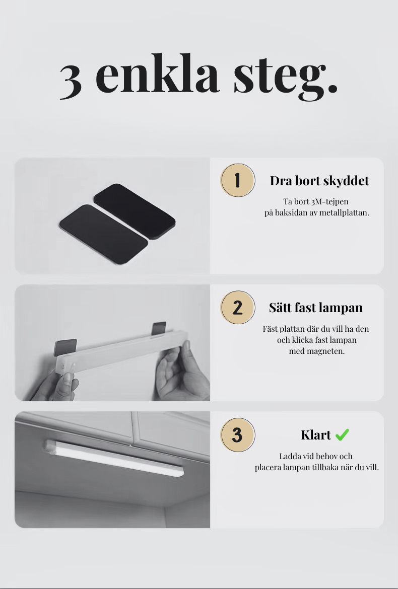 SenseLite - Modern belysning. Noll ansträngning.